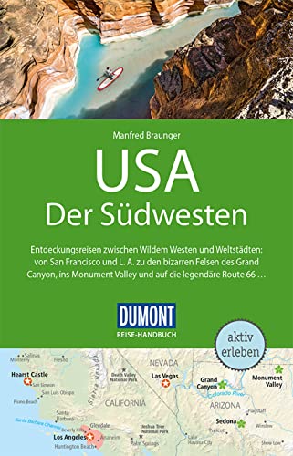 Manfred Braunger - DuMont Reise-Handbuch Reiseführer USA, Der Südwesten: mit Extra-Reisekarte - Preis vom 09.10.2026 07:28:09 h