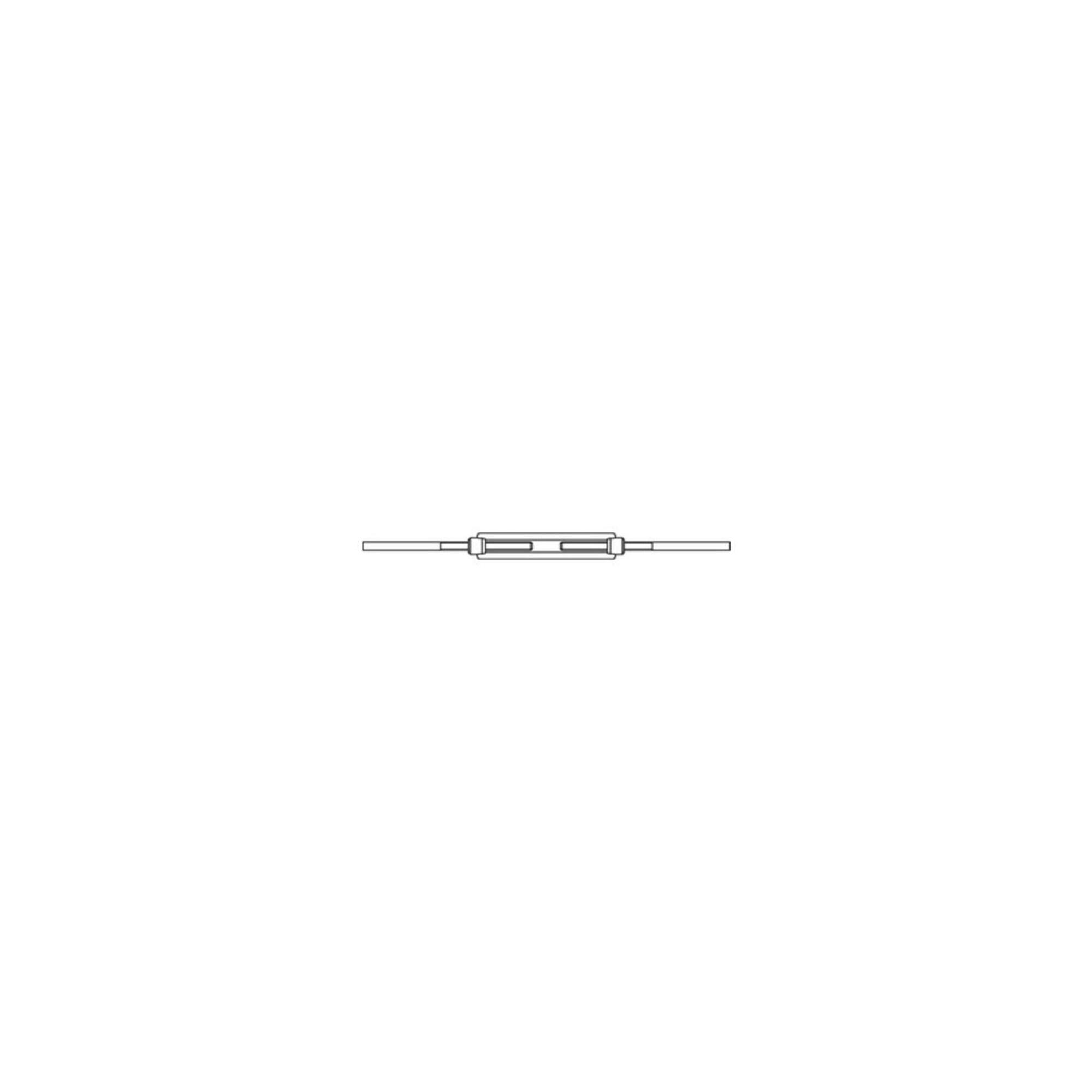 DIN 1480 Spannschlösser Stahl ÜZ SP AE M 10 galvanisc ; Industrial Quality Supplies (014803110100000)