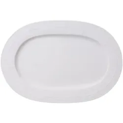 Villeroy & Boch White Pearl Platte oval 35x24cm