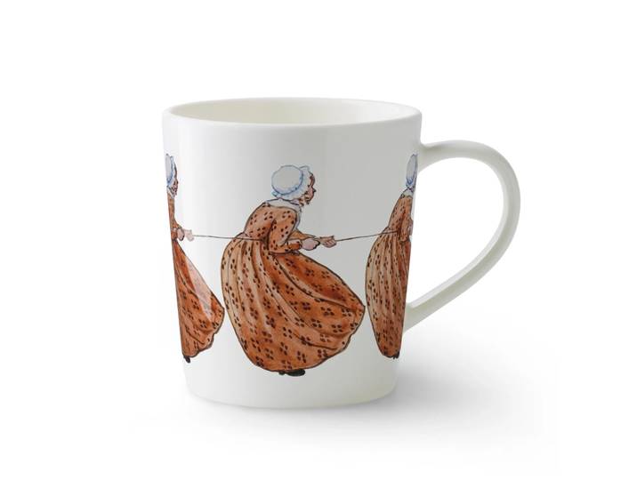 Design House Stockholm Elsa Beskow Mug Aunt Brown poignée 40 cl