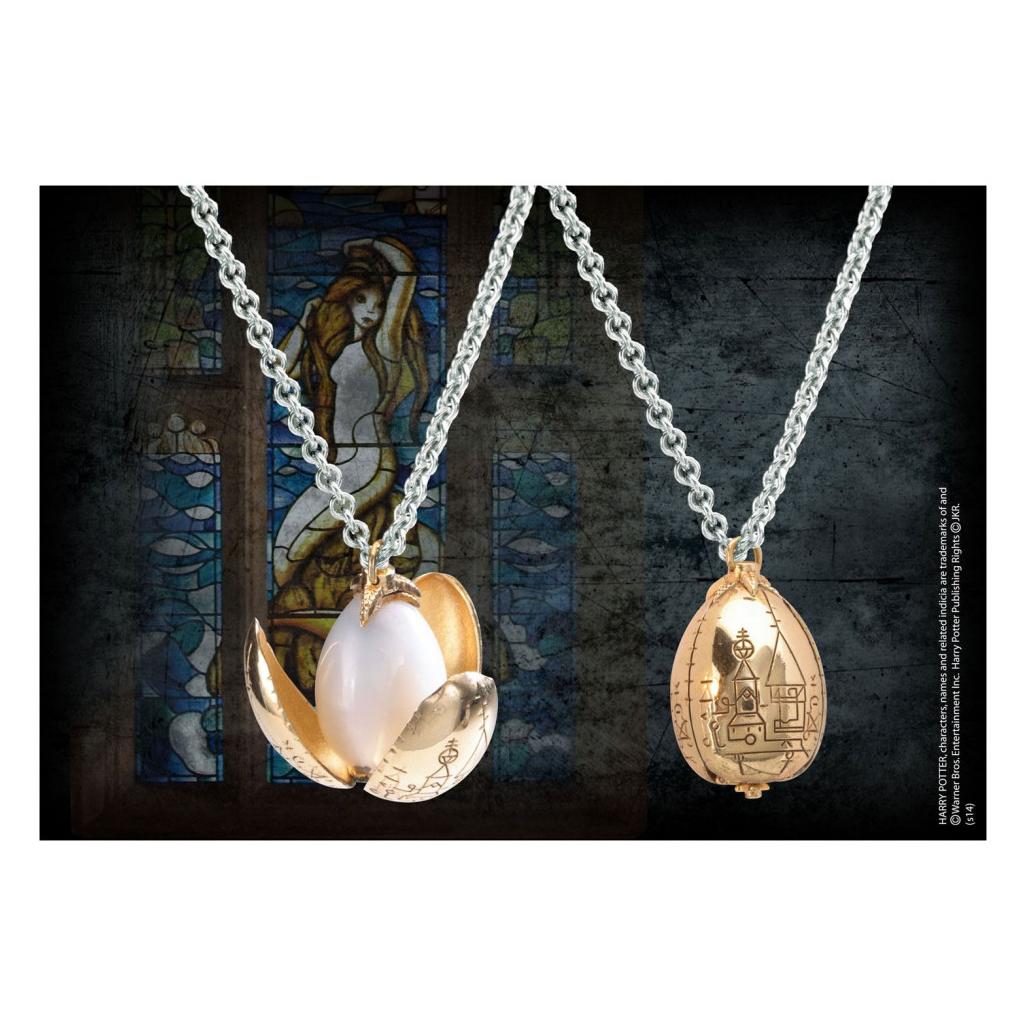 Noble Collection Harry Potter Anhaenger mit Kette Das Goldene Ei (NN7533)