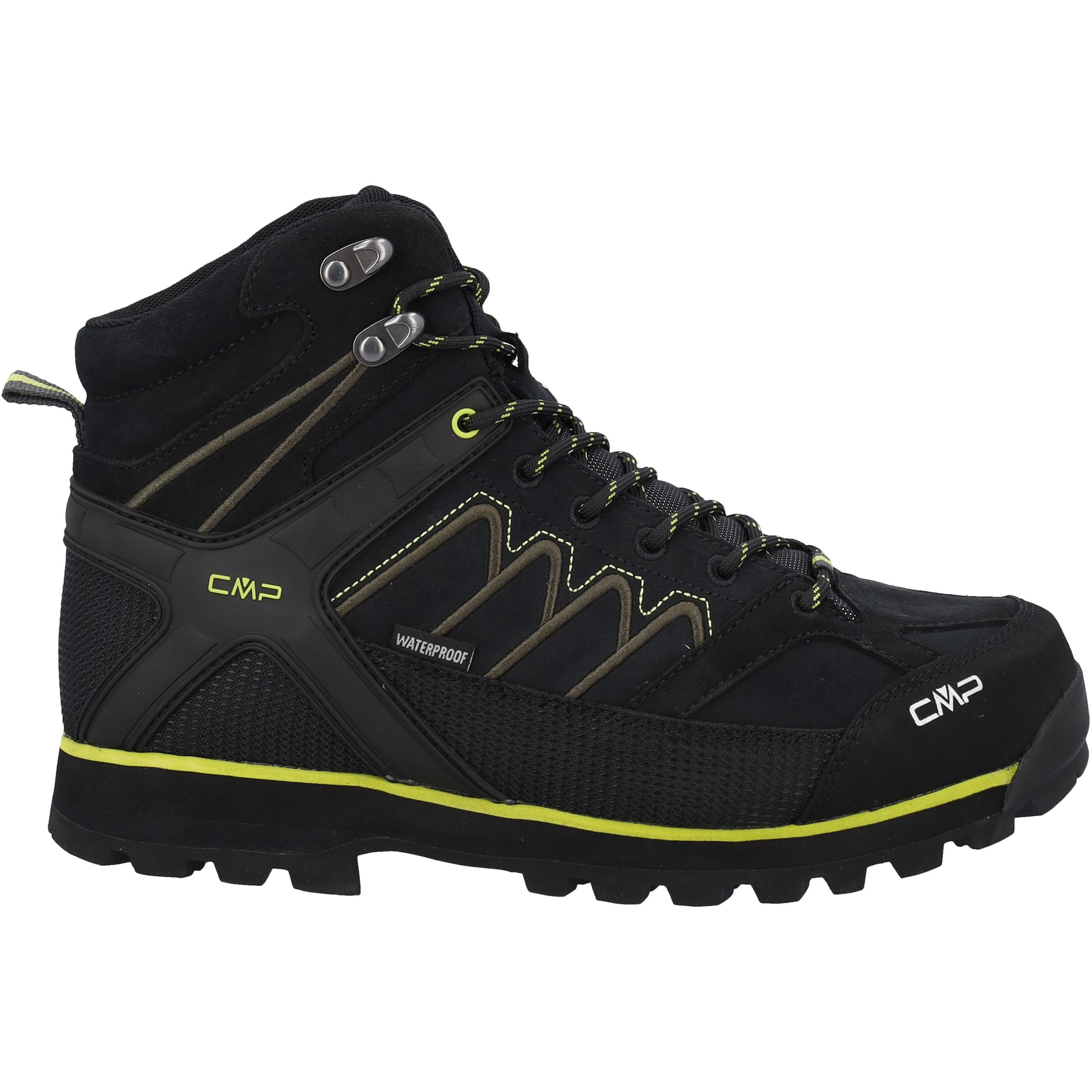 CMP Moon Mid WP Herren Wanderschuhe schwarz Größe 41 Trekking