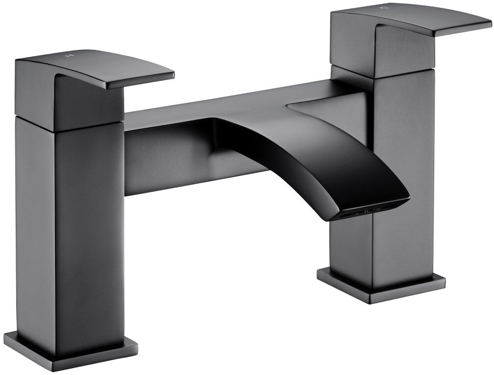 VeeBath Trace Bath Filler Mixer Tap Matt Black