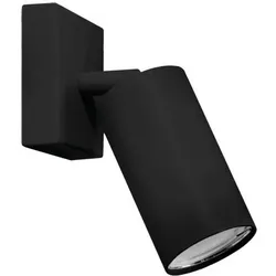 Deckenleuchte Wandleuchte GU10 MANAM 1D BLACK IDEUS 03763