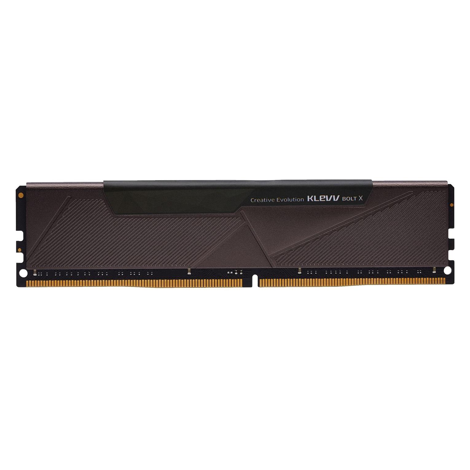 Klevv 8GB BOLT X 3600MHz DDR4 UDIMM Black (1 x 8GB, 3600 MHz, DDR4-RAM, DIMM) (KD48GU880-36A180T)