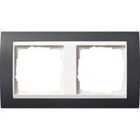 Abdeckrahmen zweifach für rws Event anthrazit, Retail