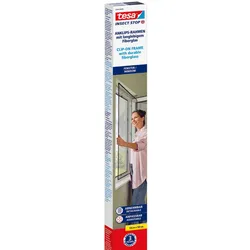 tesa Fliegengitter Insect Stop Clip On anthrazit 1,0 x 1,2 m