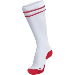 hummel Element Stutzen - white/true red - 35-38