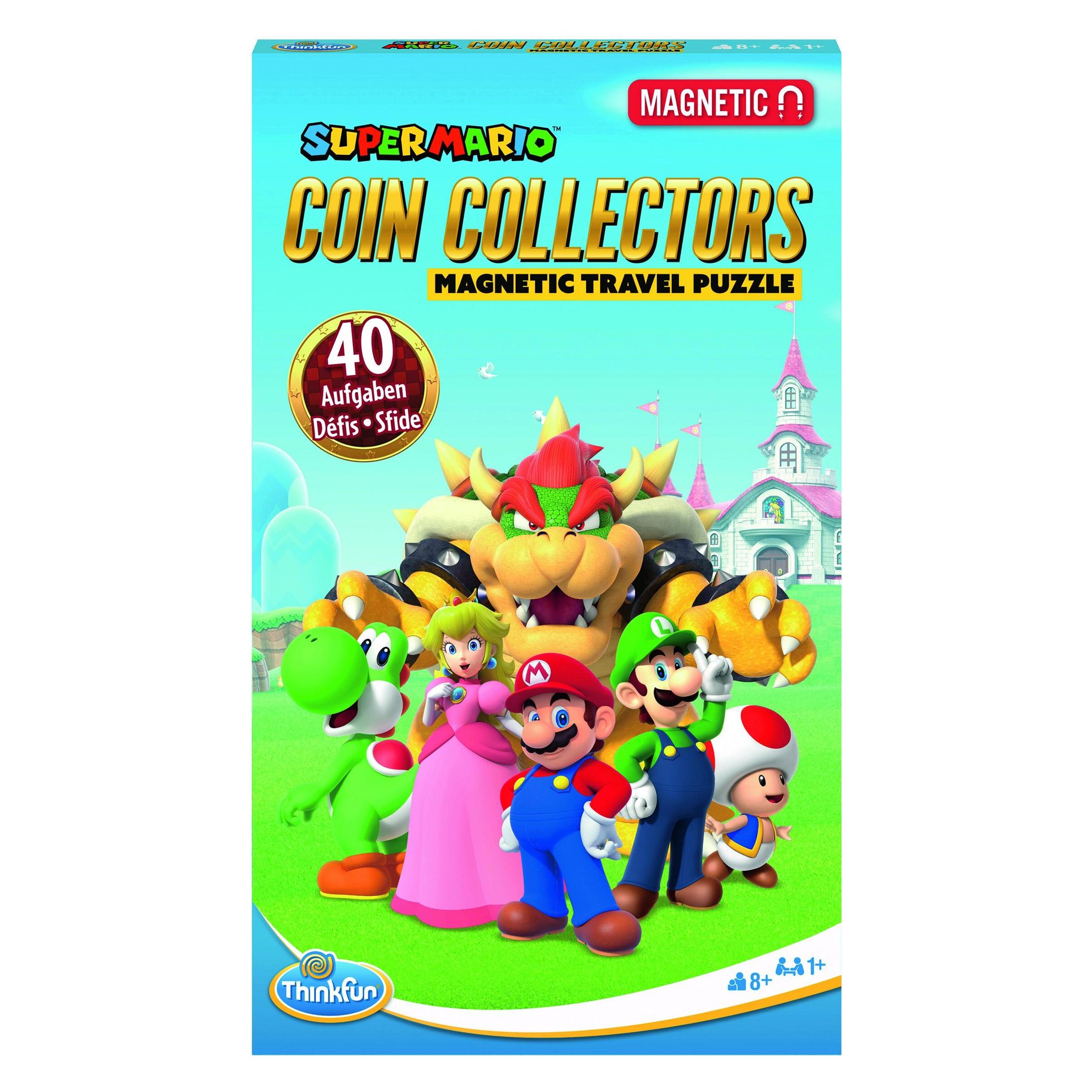 Thinkfun Super Mario Coin Collectors magnetic (Deutsch, Französisch, Italienisch, 1 Spieler) (76547)