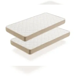 2er-Pack Jugend-Matratzen  - 80X160 - Moonia