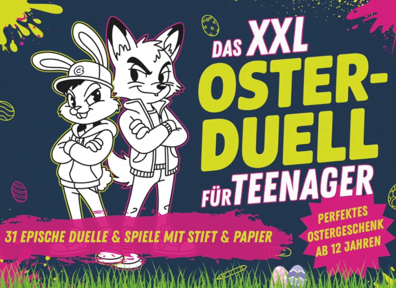 Leo Hoppmann - Das XXL Oster-Duellbuch für Teenager: 31 epische Duelle & Spiele mit Stift & Papier – Perfektes Ostergeschenk für Jungen & Mädchen ab 12 Jahren - Preis vom 02.10.2026 23:42:20 h