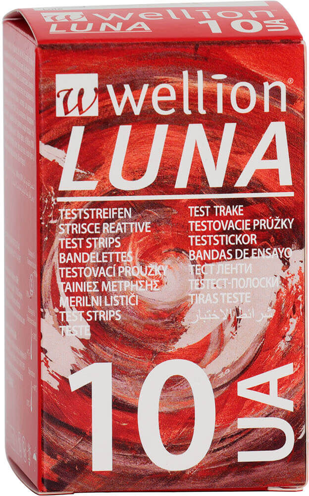 Wellion Luna Urinezuur Teststrips (10 stuks)