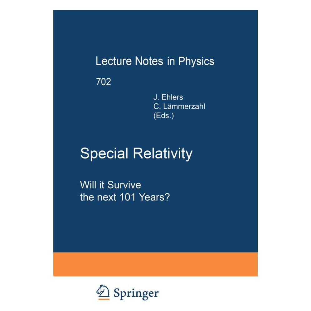 Springer Special Relativity (Englisch, Softcover, Claus Lämmerzahl, Jürgen Ehlers) (55579941)