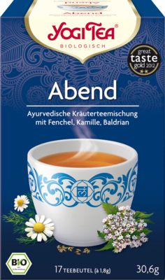YOGI TEA GmbH YOGI TEA Abend Tee Bio Filterbeutel 17X1.8 g 09687843
