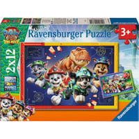 Kinderpuzzle Paw Patrol 3 Dino Movie 2x 12 Teile