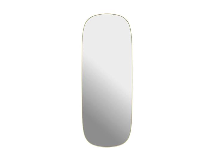 Muuto Miroir Framed Jaune clair-transparent, 118x44,5 cm