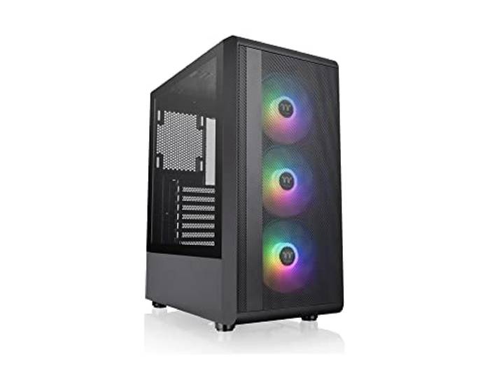 Thermaltake S200 TG (zwart) – pc-behuizing – medium tower