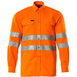 MASCOT Jona Langarmhemd SAFE CLASSIC Hi-vis orange Hi-vis Orange 43-44 - 06004-136-14-43-44 - Hi-vis Orange