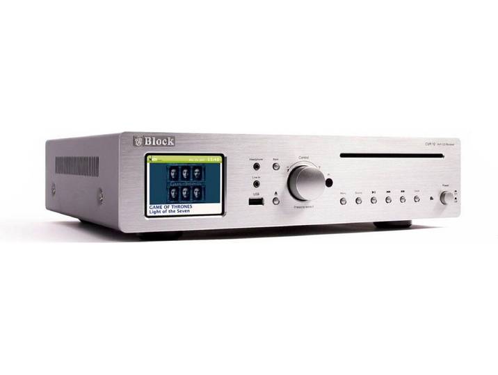 Audioblock CVR-10 cd-speler Zilver