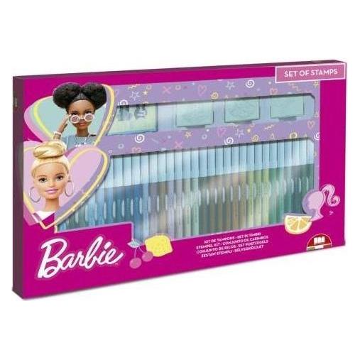 Multiprint Barbie Malset mit Stempeln, 41-tlg. (45658031)