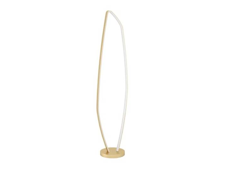 EGLO LED Stehlampe Vallerosa, Design Lampe Wohnzimmer, Standleuchte gebogen