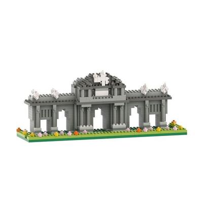 BRIXIES 200191 - Puerta de Alcalá, 3D Konstruktionsbausatz aus Ministeinen, 359 Teile