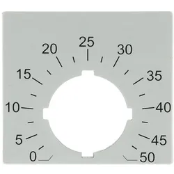 ABB MA6-1252 Beschriftungsschild Poti, Skala 0 - 50 1SFA611930R1252