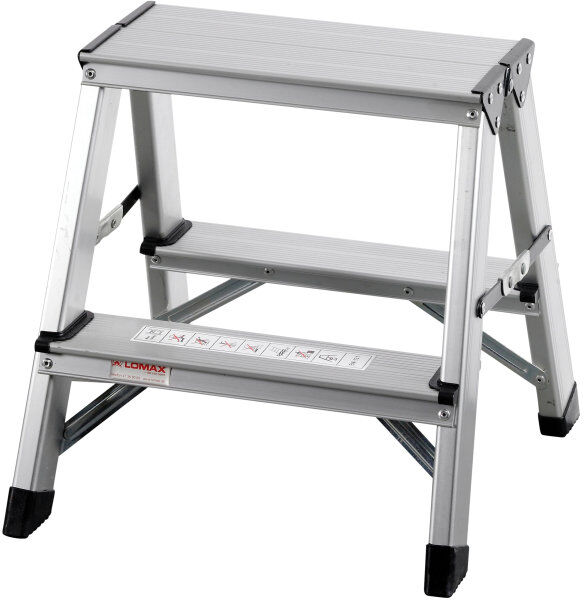 Lomax Arbejds- & Wienerstige - 2x2 Trin, Højde 37 Cm