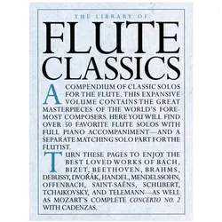 The Library of Flute Classics, Sachbücher von Hal Leonard Corp