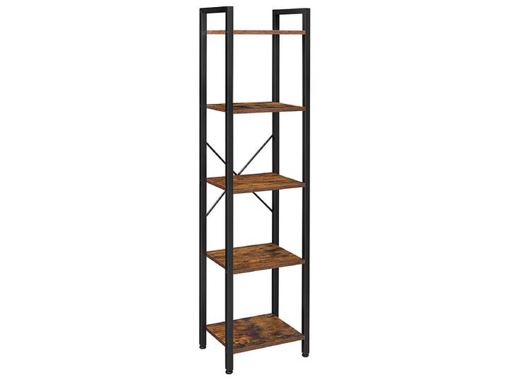 SONGMICS Regal RUSTIK 39.6x30x154cm spanplatte