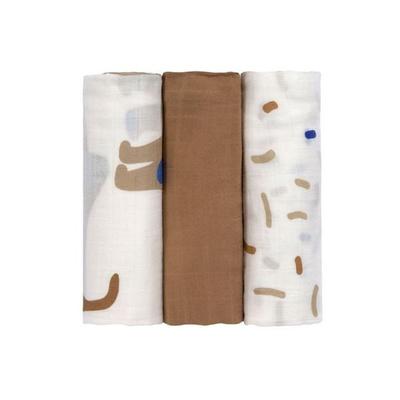 soft Swaddle L Little Mateys royal blue