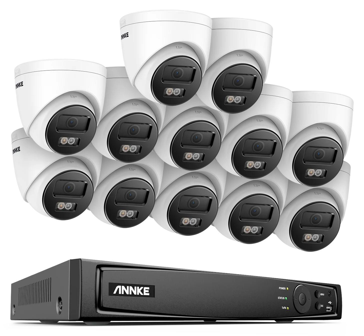 Selius 16-kanaals NVR IP-camera beveiligingssysteem