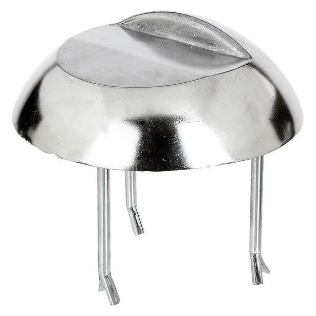 GAH Auflaufstütze Aluminiumguss anschraubbare Betonanker 65 mm (1 Stk.) (410476)