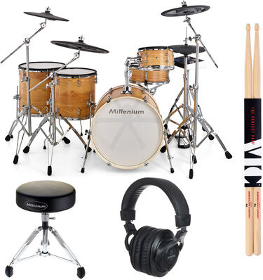 Millenium MPS-1000 E-Drum Set NT Bundle