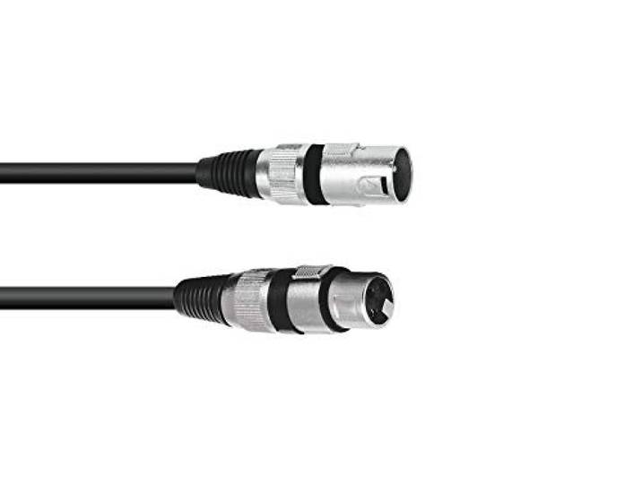 OMNITRONIC XLR Kabel 3-Pin 10 m Zwart