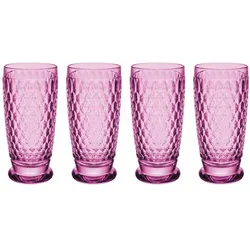 Villeroy & Boch Longdrinkgläser Boston Coloured, Trinkgläser, Pink