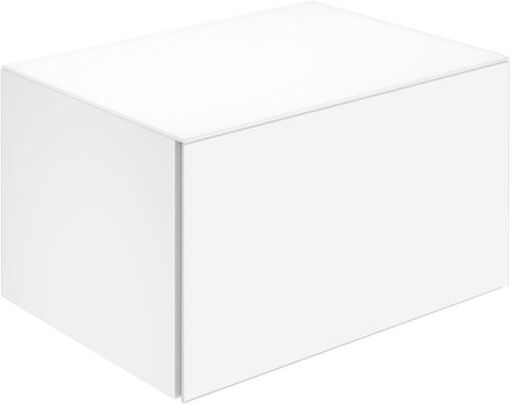Keuco X-Line Sideboard 33125180000 65x40x49cm, Dekor cashmere matt, Glas cashmere klar