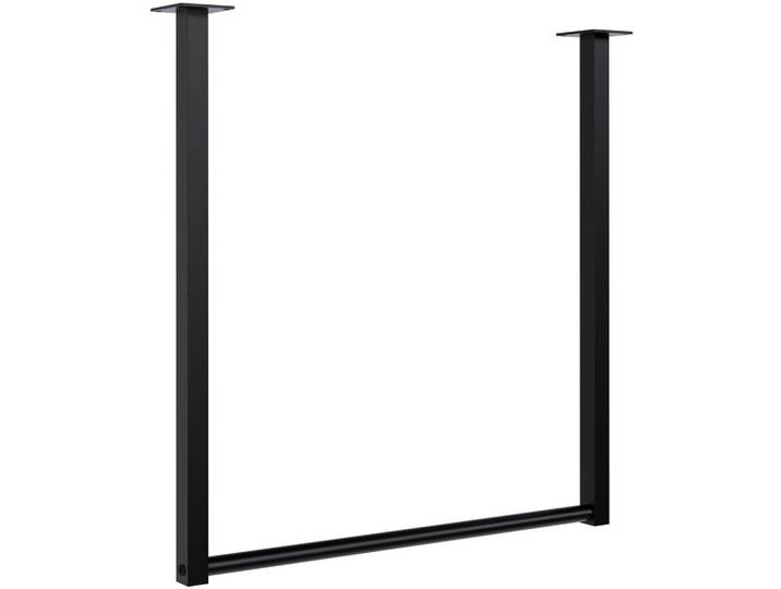 CLP Kleiderstange Metall Schwarz, 7 cm, Schlafzimmer, Kleiderschränke, Schrankzubehör, Kleiderstange