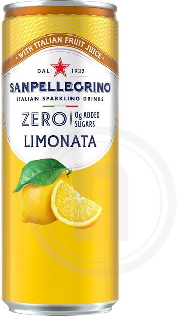 San Pellegrino Sanpellegrino Limonata Boisson pétillante au jus de citron - 24 x 0,33 L