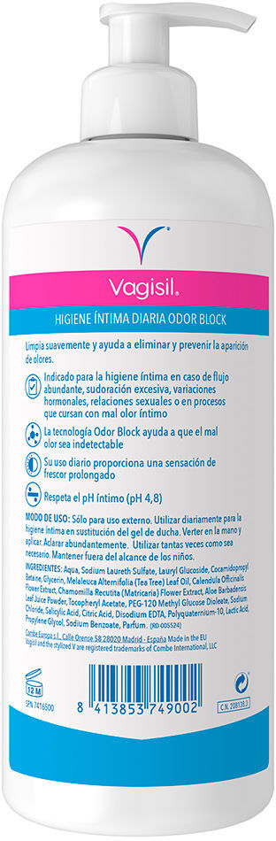 Vagisil Gel Íntimo odorblock 500 ml