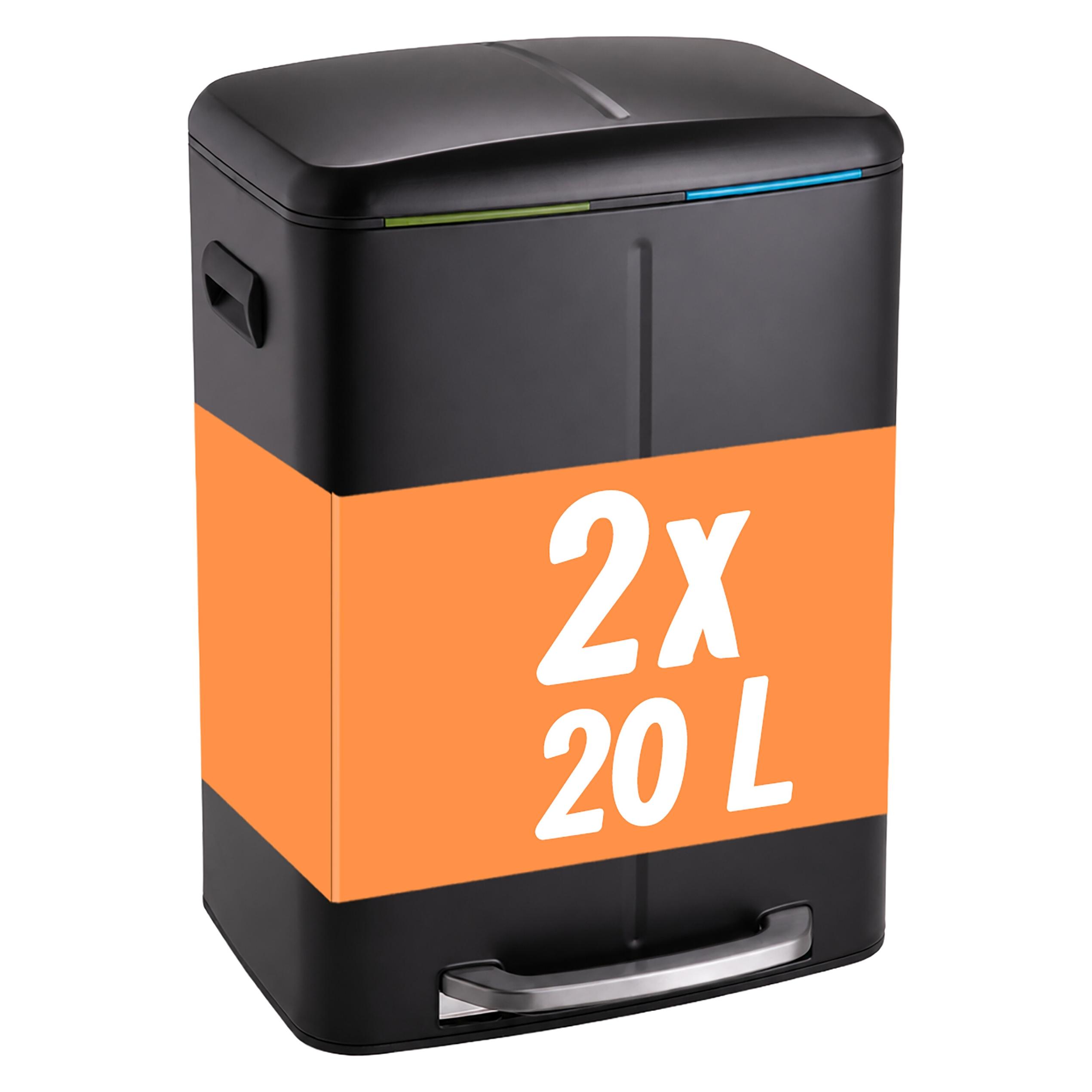 Relaxdays Mülleimer (20 l) (4052025797072)