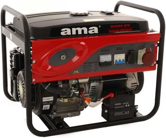AMA QF5000 3PH - Groupe électrogène 5.5 kW triphasé à essence