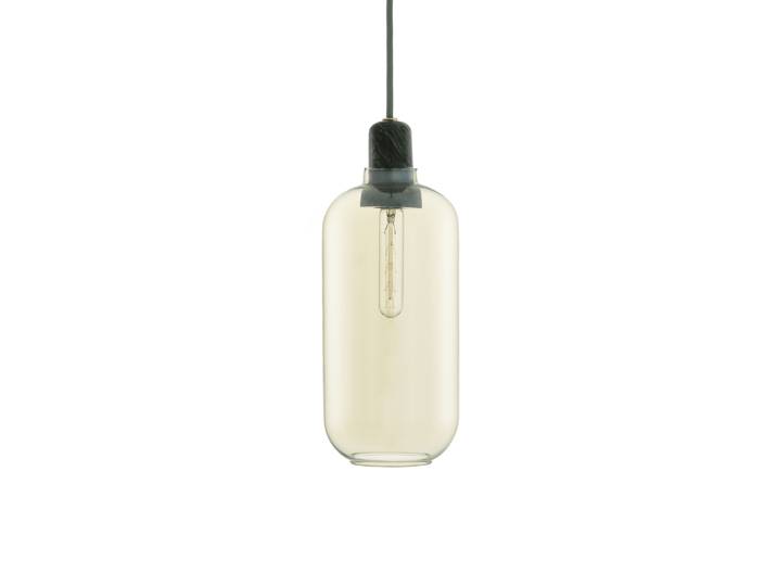 Normann Copenhagen - Suspension Amp - Or - Marbre - Designer Simon Legald