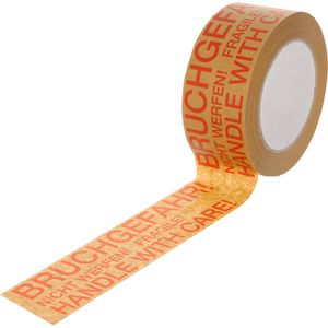 Supra Packband Papier, Bruchgefahr, 50mm x 50m