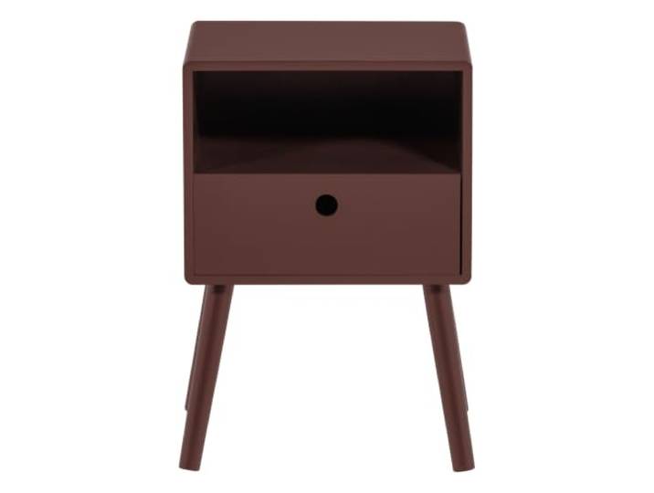 WOOOD Ozzy Nachttisch MDF Bordeauxrot