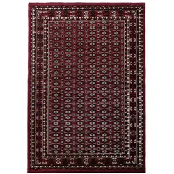 Teppich Schlafzimmer Orientalisch Elegant Waschbar Strapazierfähig Wohnzimmer Esszimmer Rot 160x230 cm – ALETSCH von Kadima Design