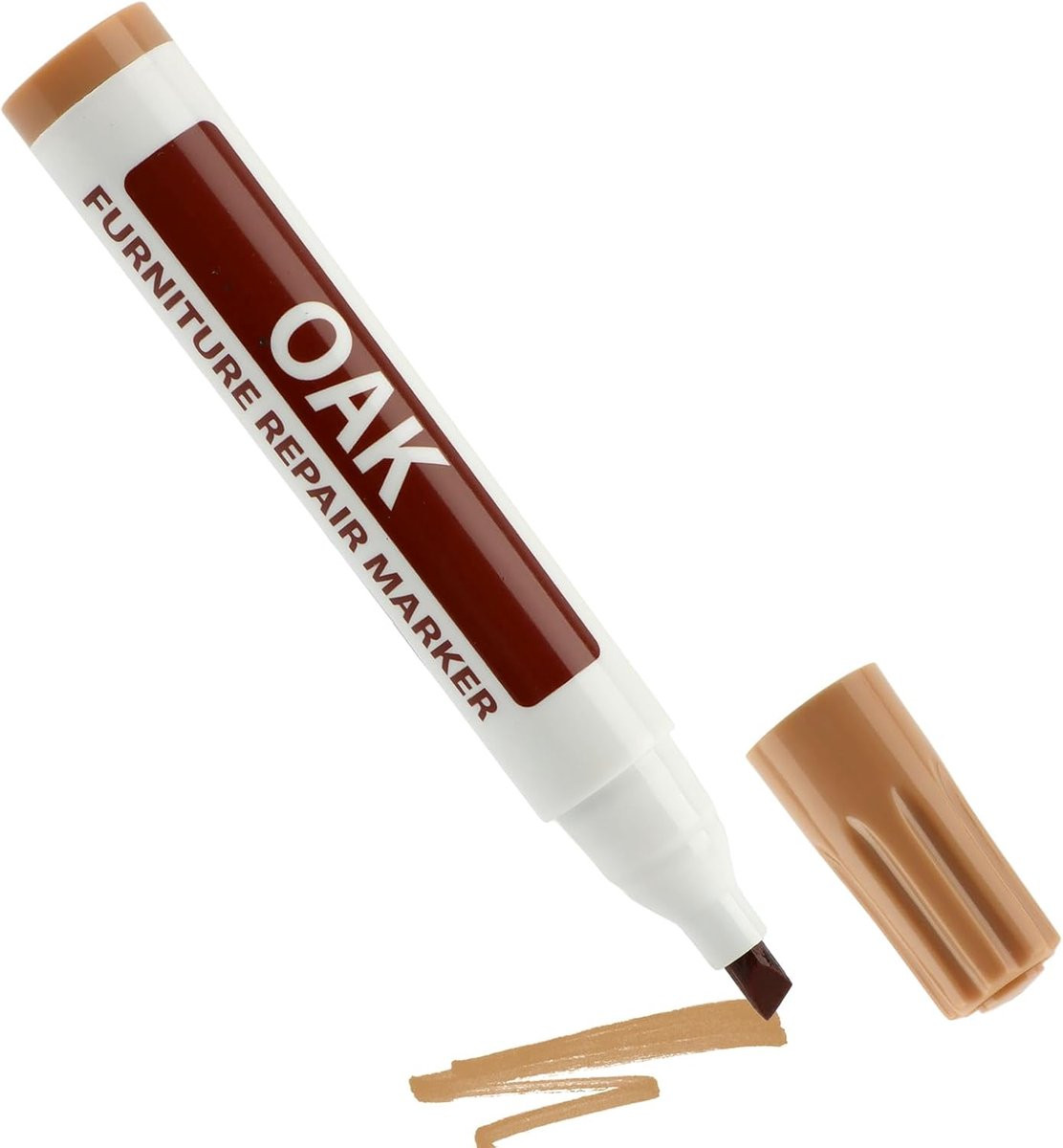 Meubel Reparatie Stift Eiken - Meubelmarker en Reparatiepen voor Hout en Laminaat - Oak Bruin