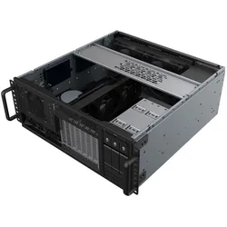 Silverstone RM46-502-I (ATX, E-ATX, mATX, Mini-ITX, SSI CEB, SSI EEB), PC Gehäuse, Schwarz