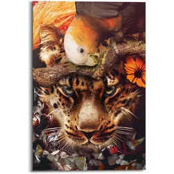 Bild CHASING BIRDS (LBH 60x2x90 cm) - LBH 60x2x90 cm