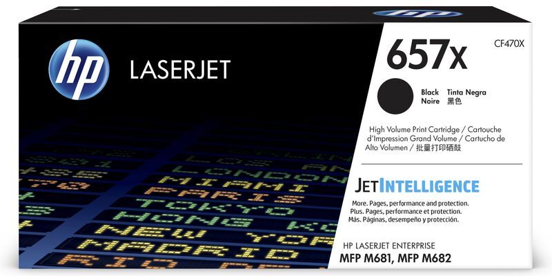 HP 657X (CF470X) - Noir - Toner - Grande capacité Noir